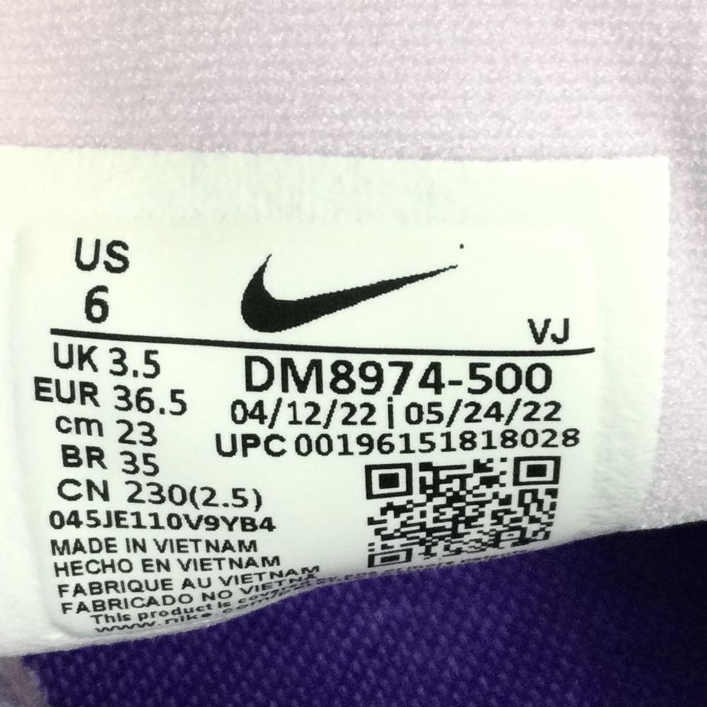 Nike Zoom Fly 5 Running Shoes Barely Grape Purple DM8974-500 Women's Size 6 - Picture 7 of 7